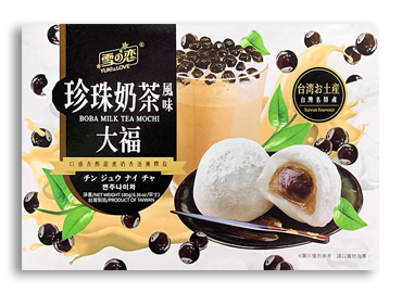Mochi boba milk tea