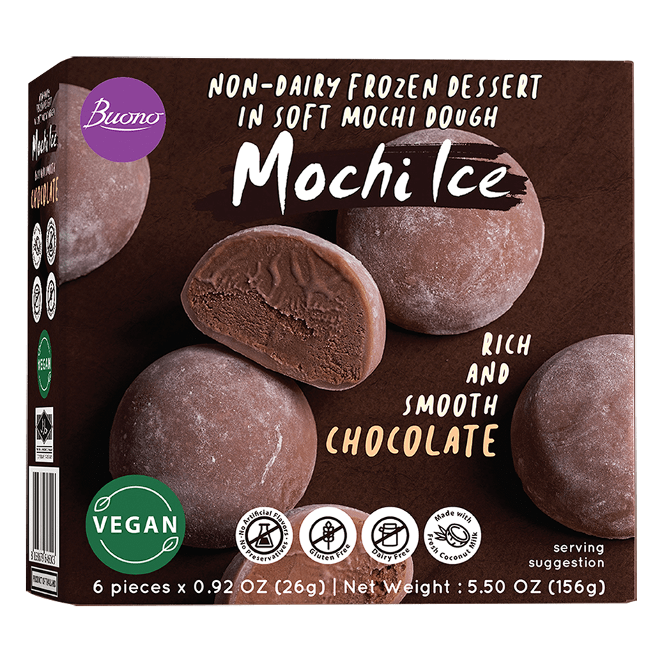 Mochi cu inghetata de ciocolata 156g