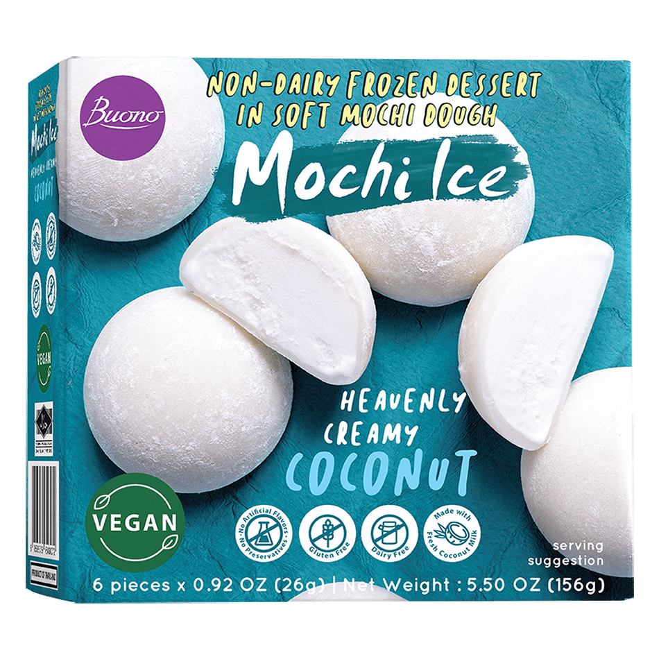 Mochi cu inghetata de cocos 156g